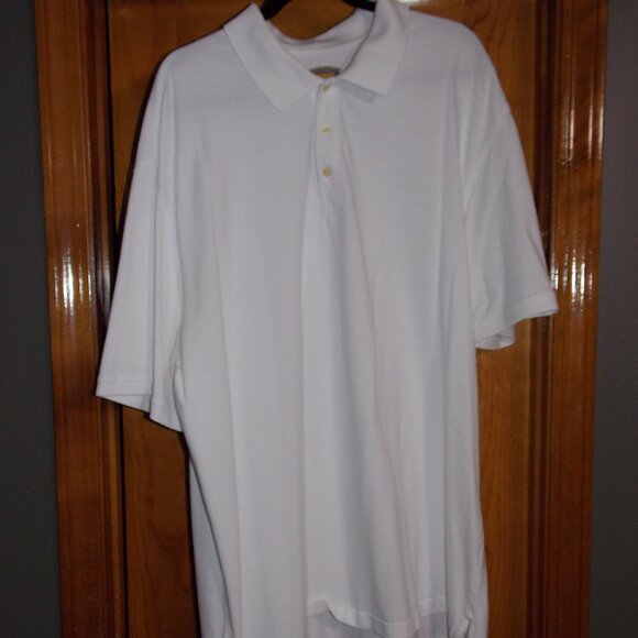 White Men's Polo 3XLT-The Foundry Supply Co. - Picture 1 of 6